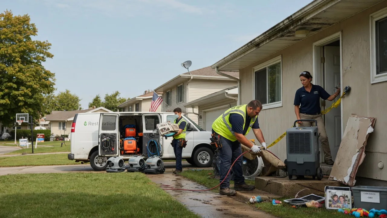 Water Damage Restoration in Charlotte, VT near me